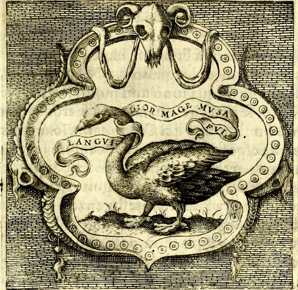 An illustration from Imprese illustri di diuersi, coi discorsi di Camillo Camilli, et con le figure intagliate in rame di Girolamo Porro Padouano .., 1586, leaf 132
