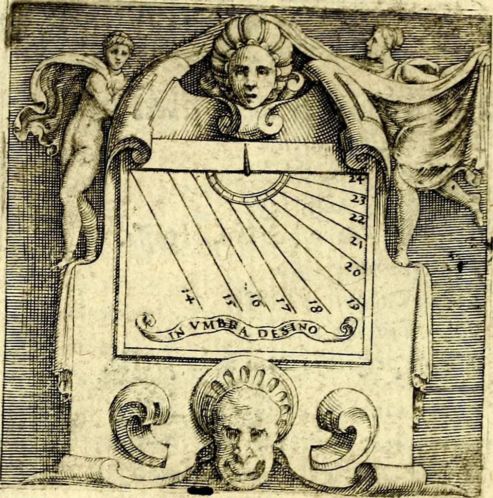 An illustration from Imprese illustri di diuersi, coi discorsi di Camillo Camilli, et con le figure intagliate in rame di Girolamo Porro Padouano .., 1586, leaf 219