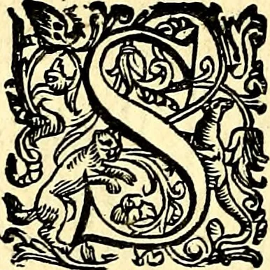 An illustration from Imprese illustri di diuersi, coi discorsi di Camillo Camilli, et con le figure intagliate in rame di Girolamo Porro Padouano .., 1586, leaf 285