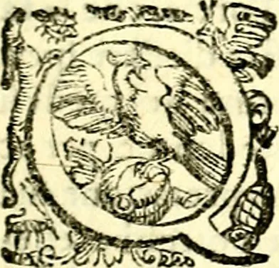 An illustration from Imprese illustri di diuersi, coi discorsi di Camillo Camilli, et con le figure intagliate in rame di Girolamo Porro Padouano .., 1586, leaf 306