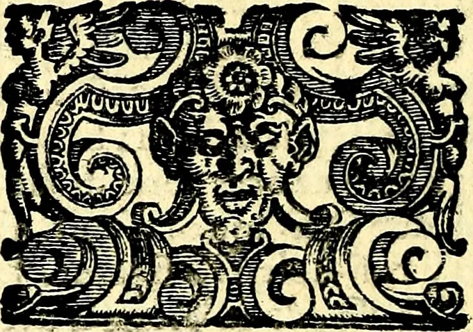 An illustration from Imprese illustri di diuersi, coi discorsi di Camillo Camilli, et con le figure intagliate in rame di Girolamo Porro Padouano .., 1586, leaf 329
