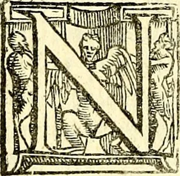 An illustration from Imprese illustri di diuersi, coi discorsi di Camillo Camilli, et con le figure intagliate in rame di Girolamo Porro Padouano .., 1586, leaf 33