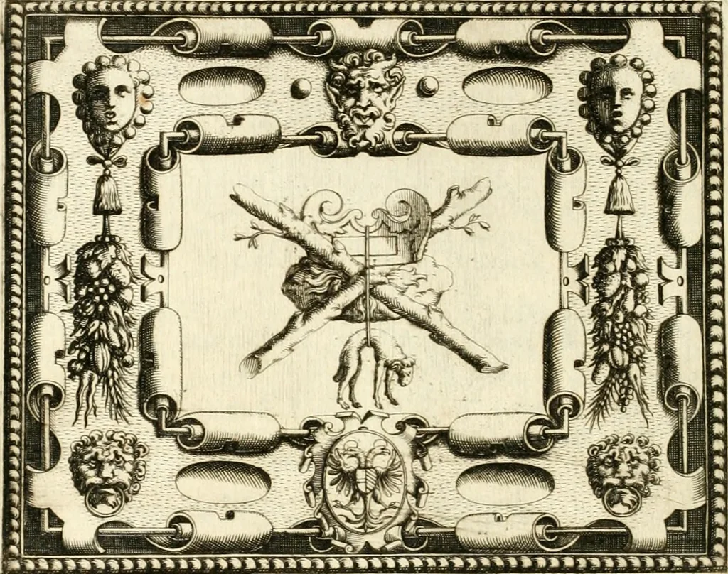 An illustration from Le imprese illvstri : con espositioni et discorsi, 1566, leaf 125