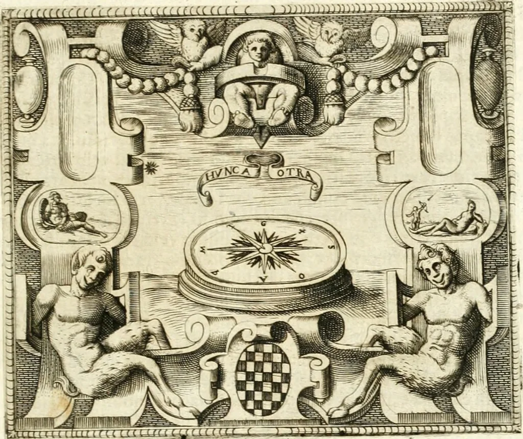 An illustration from Le imprese illvstri : con espositioni et discorsi, 1566, leaf 286
