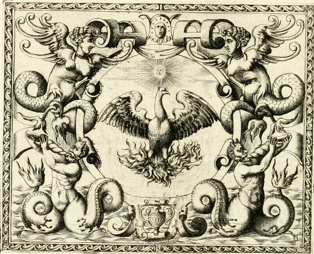 An illustration from Le imprese illvstri : con espositioni et discorsi, 1566, leaf 291