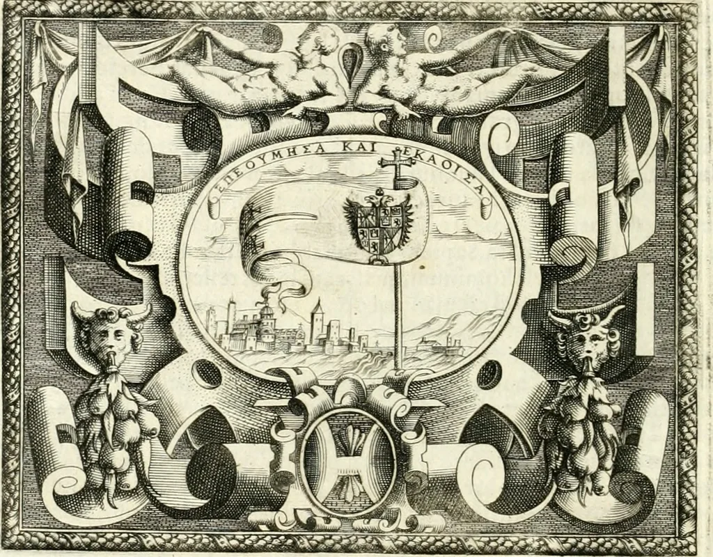 An illustration from Le imprese illvstri : con espositioni et discorsi, 1566, leaf 309