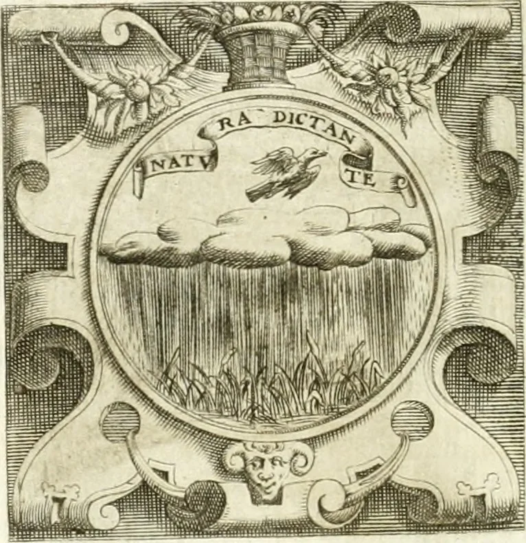 An illustration from Le imprese illvstri : con espositioni et discorsi, 1566, leaf 355