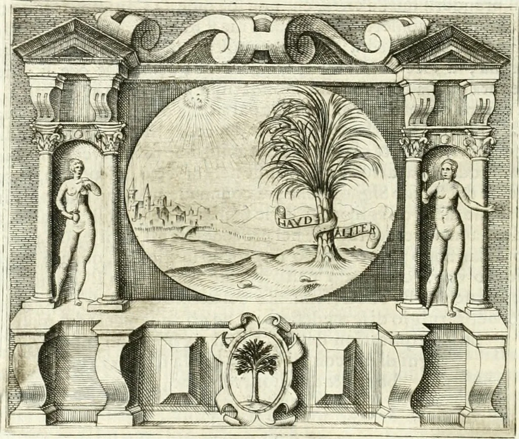 An illustration from Le imprese illvstri : con espositioni et discorsi, 1566, leaf 359