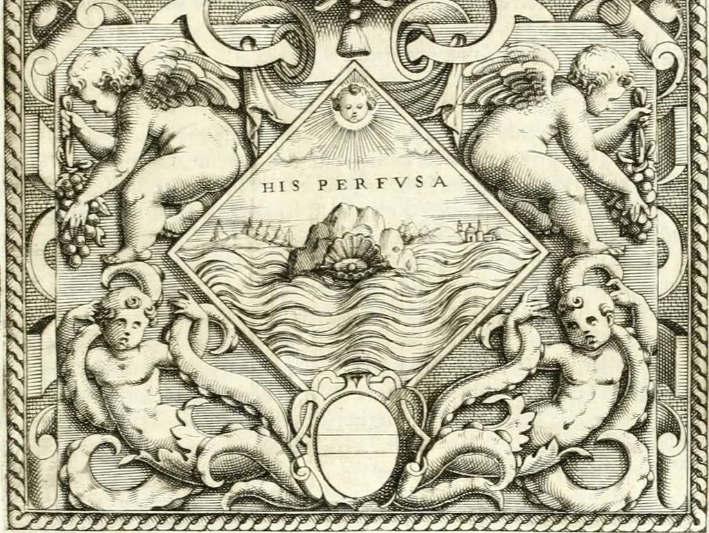 An illustration from Le imprese illvstri : con espositioni et discorsi, 1566, leaf 372