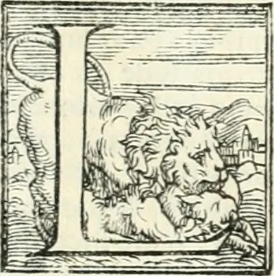 An illustration from Le imprese illvstri : con espositioni et discorsi, 1566, leaf 424