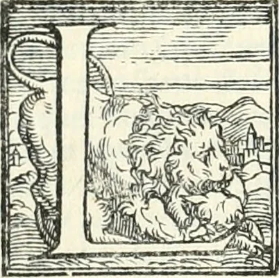 An illustration from Le imprese illvstri : con espositioni et discorsi, 1566, leaf 429