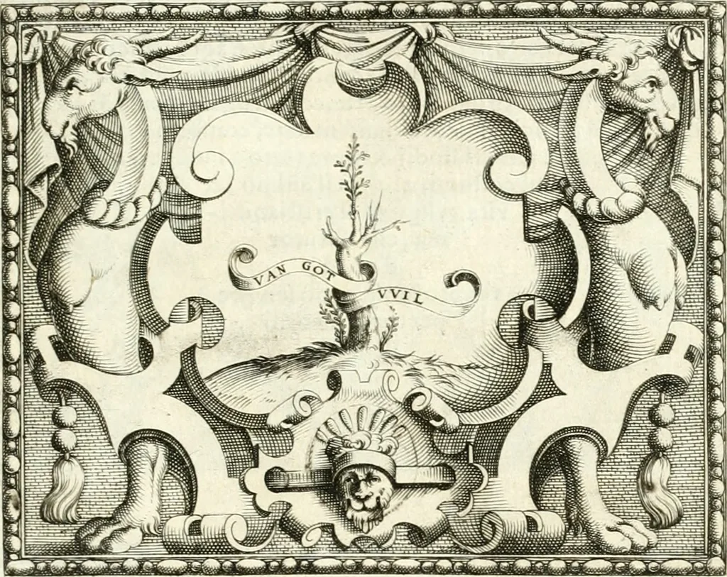 An illustration from Le imprese illvstri : con espositioni et discorsi, 1566, leaf 544