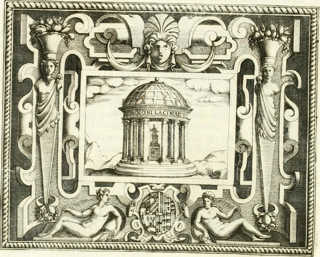 An illustration from Le imprese illvstri : con espositioni et discorsi, 1566, leaf 69