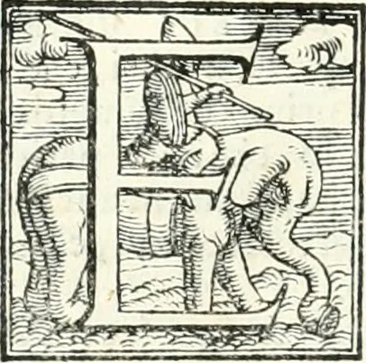 An illustration from Le imprese illvstri : con espositioni et discorsi, 1566, leaf 87