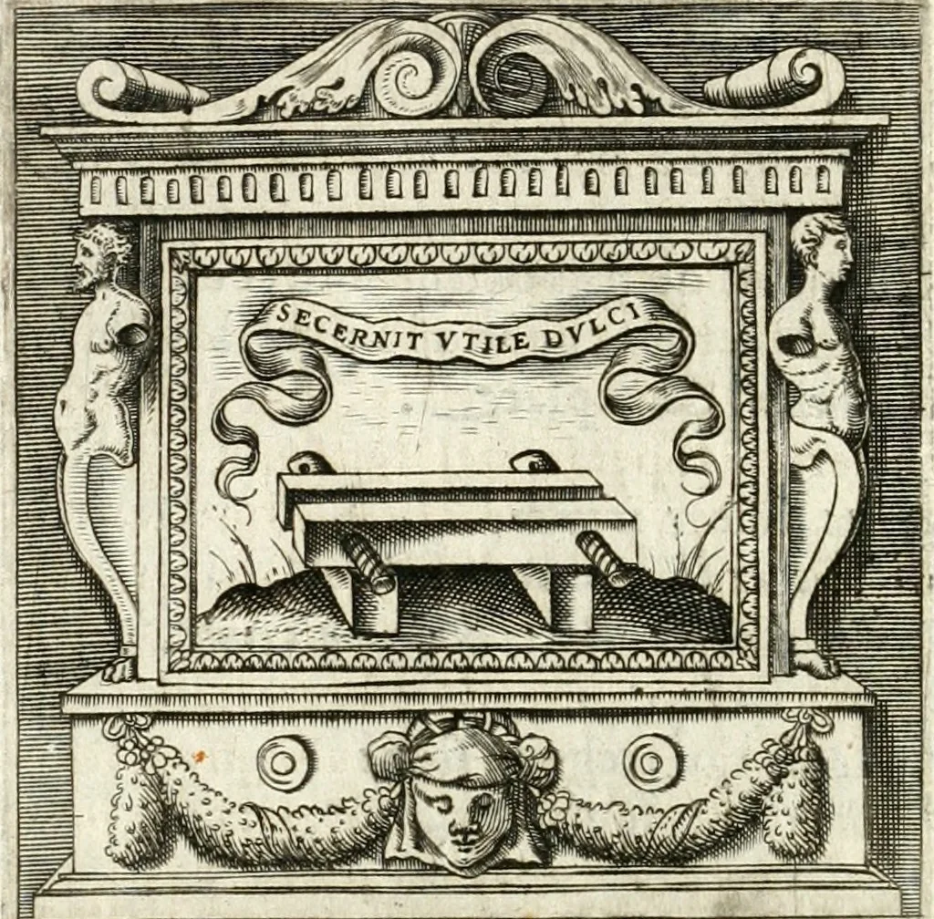 An illustration from Imprese illvstri di diuersi, 1586, leaf 103