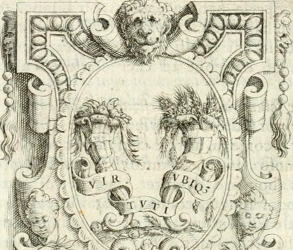 An illustration from Imprese illvstri di diuersi, 1586, leaf 109