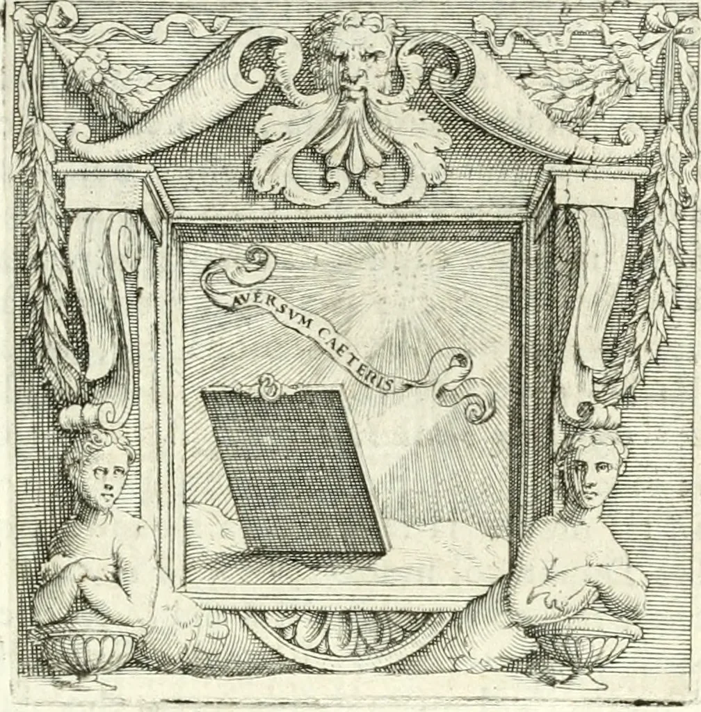 An illustration from Imprese illvstri di diuersi, 1586, leaf 142