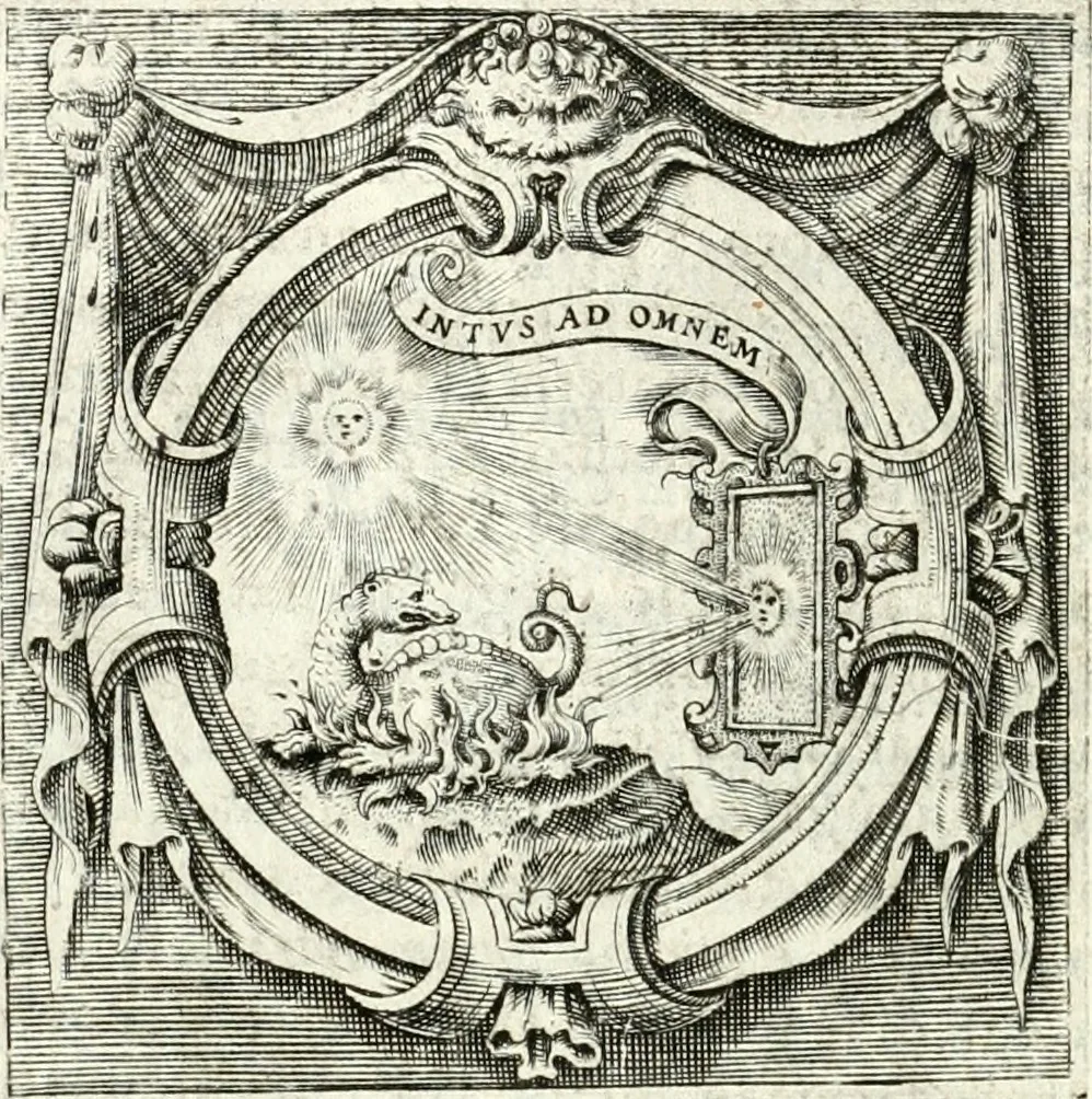 An illustration from Imprese illvstri di diuersi, 1586, leaf 145