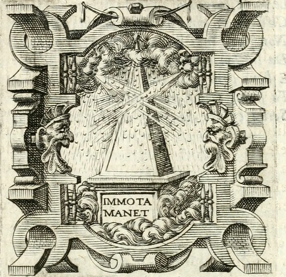 An illustration from Imprese illvstri di diuersi, 1586, leaf 151