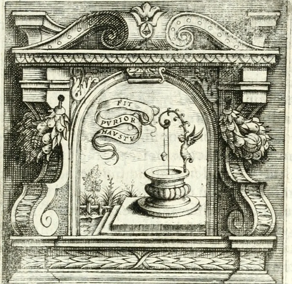 An illustration from Imprese illvstri di diuersi, 1586, leaf 168