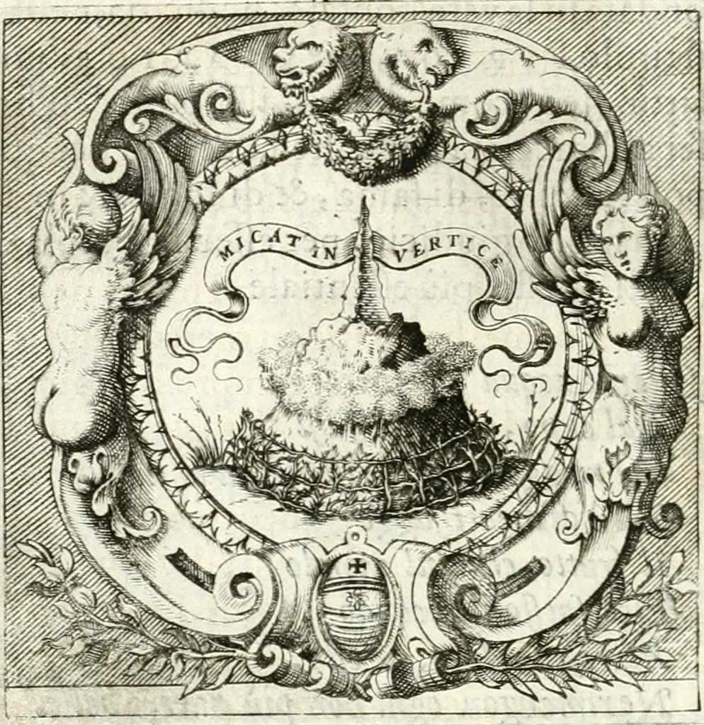An illustration from Imprese illvstri di diuersi, 1586, leaf 171