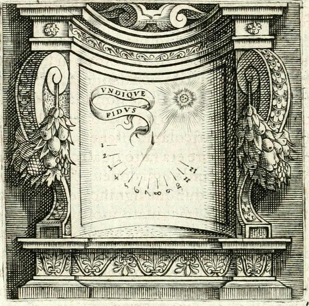An illustration from Imprese illvstri di diuersi, 1586, leaf 177