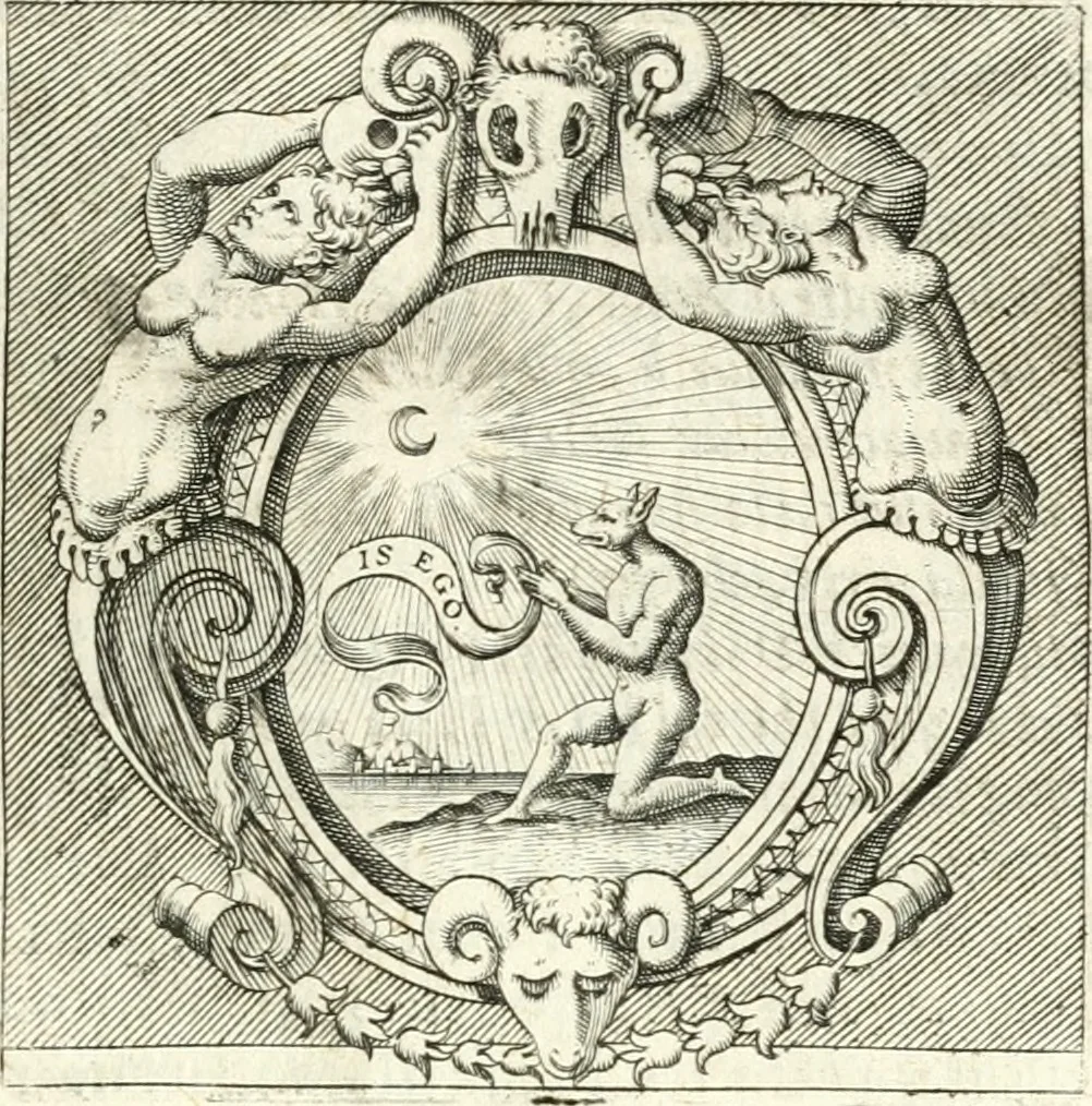 An illustration from Imprese illvstri di diuersi, 1586, leaf 180
