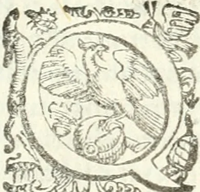 An illustration from Imprese illvstri di diuersi, 1586, leaf 19