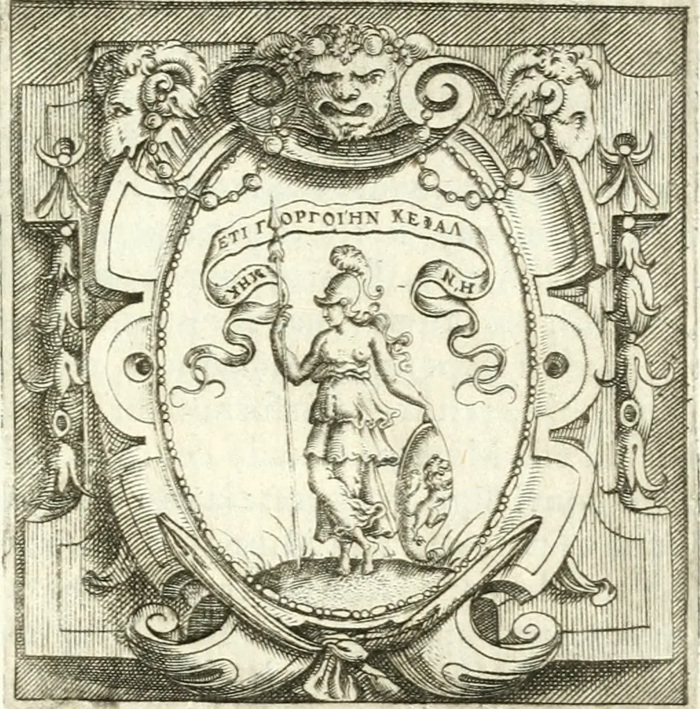 An illustration from Imprese illvstri di diuersi, 1586, leaf 200