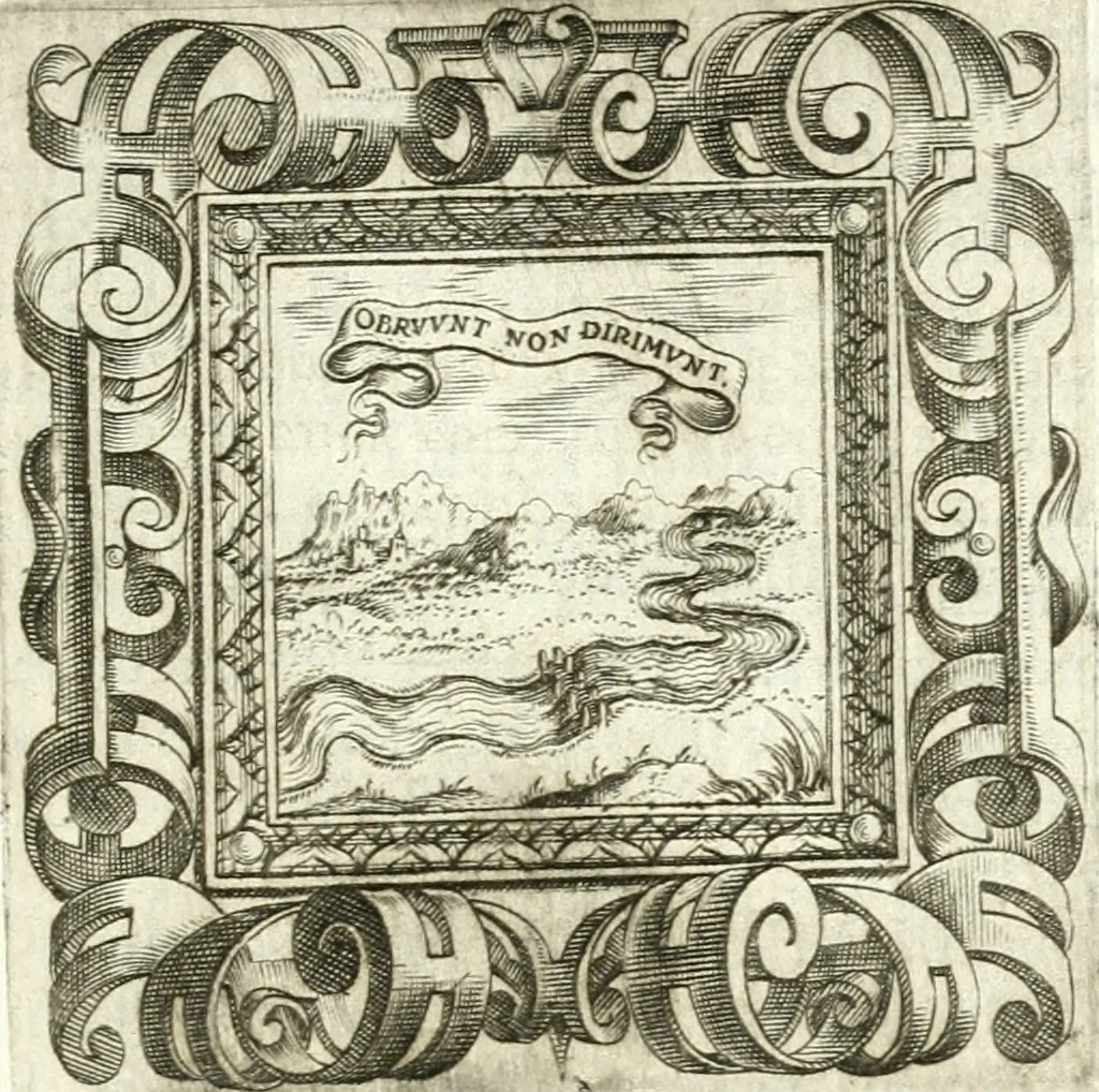 An illustration from Imprese illvstri di diuersi, 1586, leaf 212