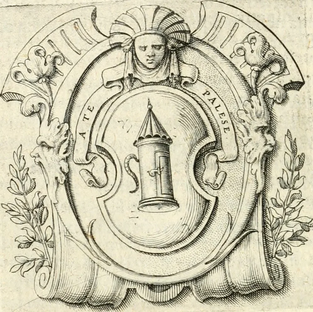 An illustration from Imprese illvstri di diuersi, 1586, leaf 227