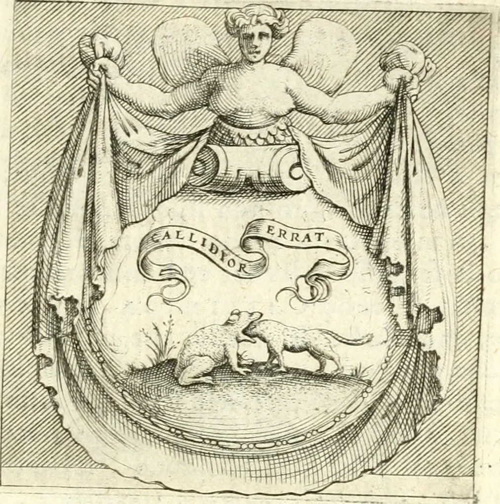 An illustration from Imprese illvstri di diuersi, 1586, leaf 230