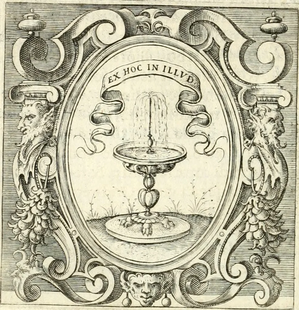 An illustration from Imprese illvstri di diuersi, 1586, leaf 233