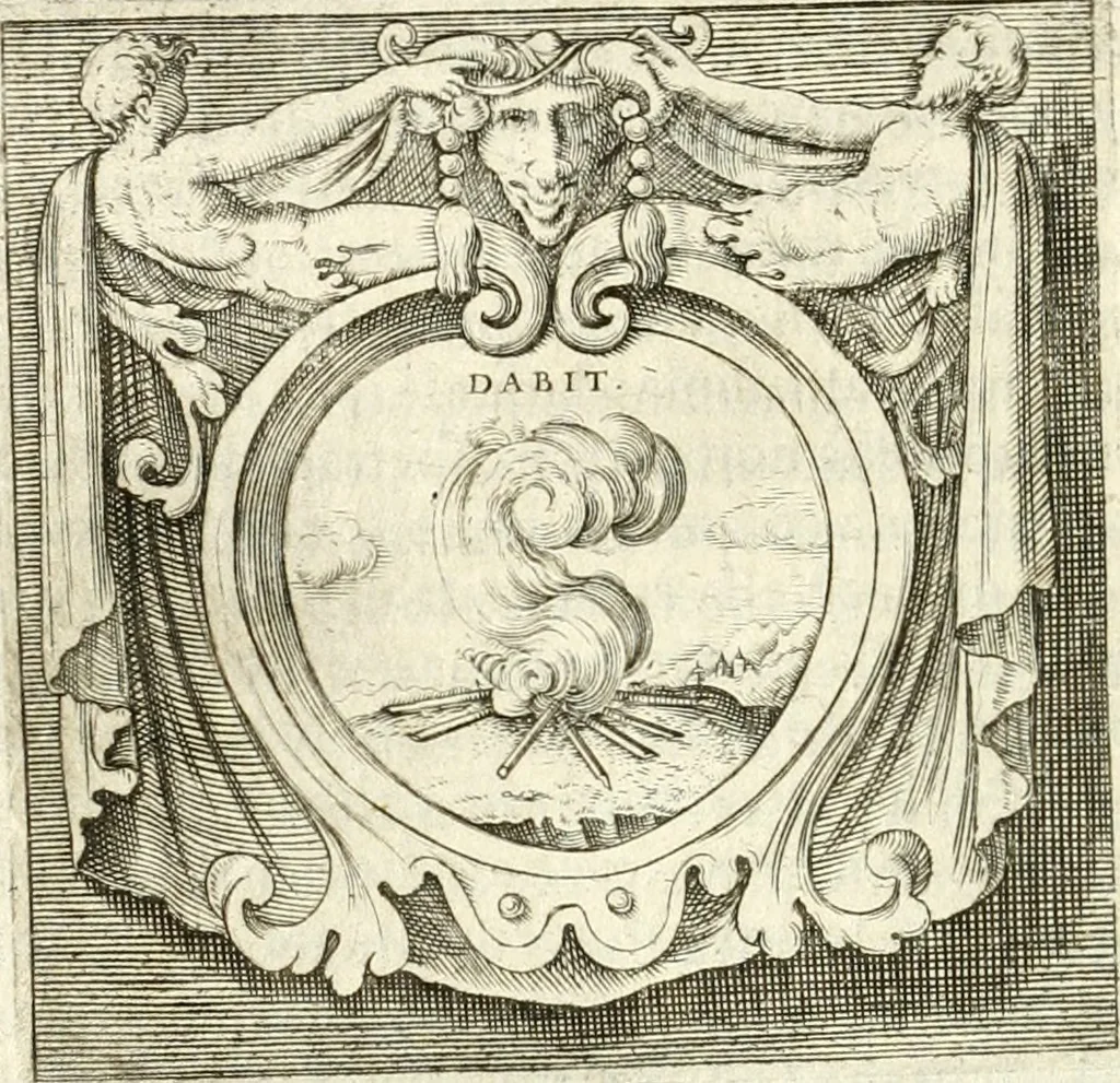 An illustration from Imprese illvstri di diuersi, 1586, leaf 239