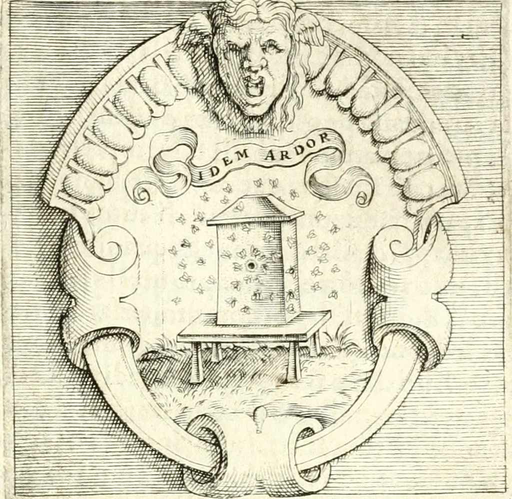 An illustration from Imprese illvstri di diuersi, 1586, leaf 290