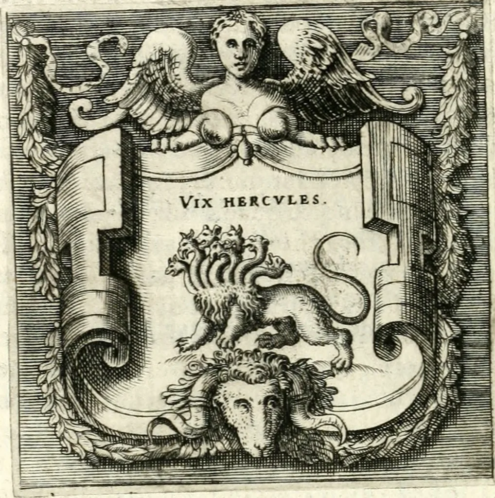 An illustration from Imprese illvstri di diuersi, 1586, leaf 299