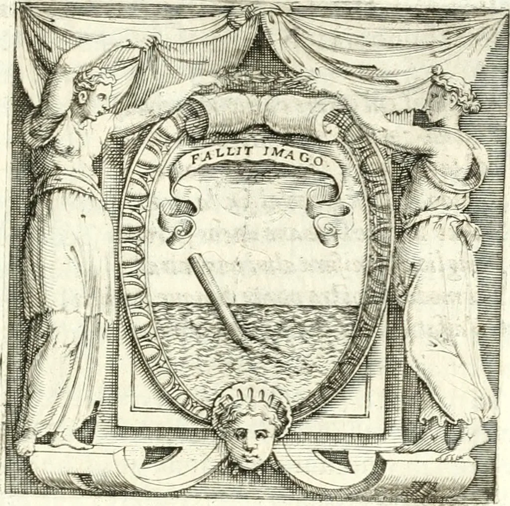 An illustration from Imprese illvstri di diuersi, 1586, leaf 314