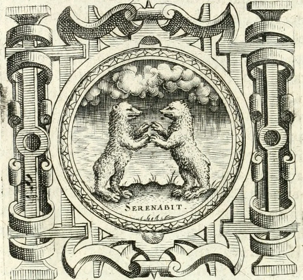 An illustration from Imprese illvstri di diuersi, 1586, leaf 329