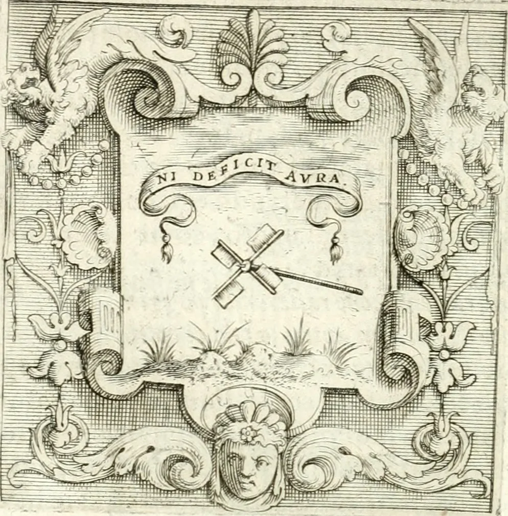 An illustration from Imprese illvstri di diuersi, 1586, leaf 335