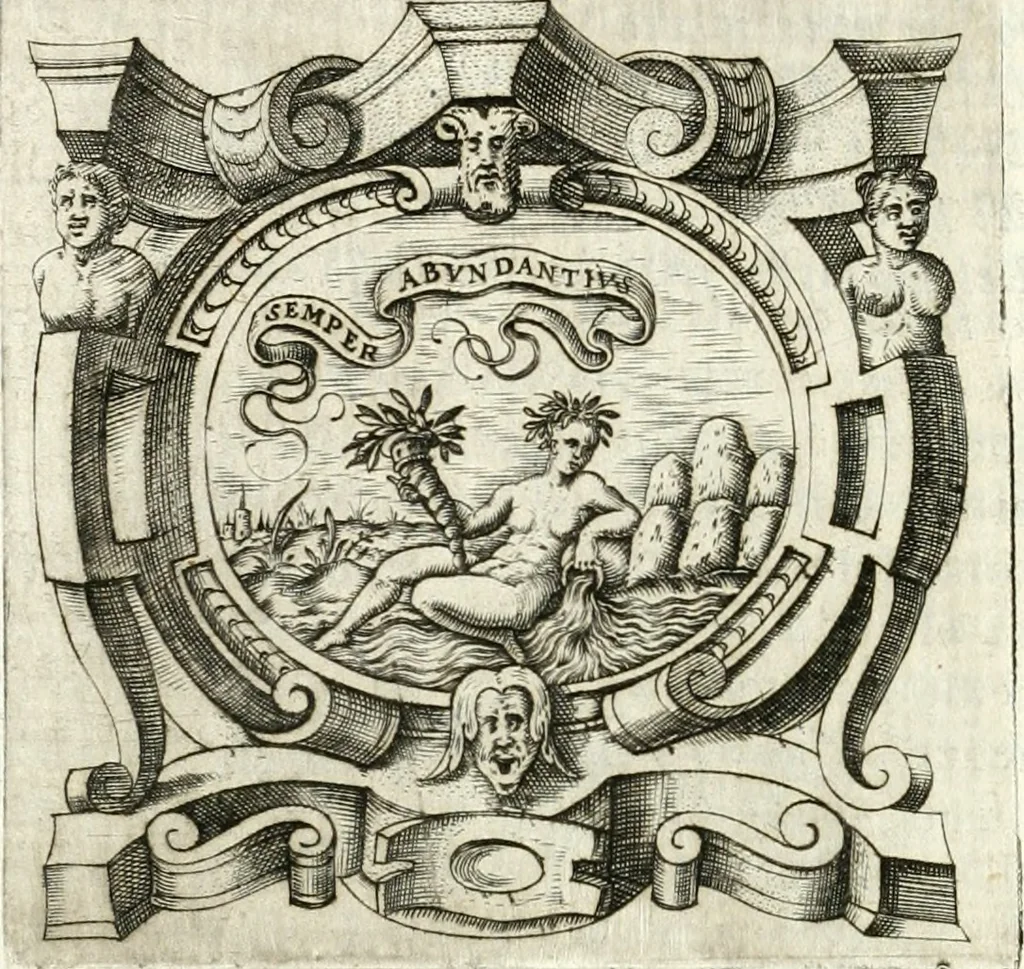 An illustration from Imprese illvstri di diuersi, 1586, leaf 37