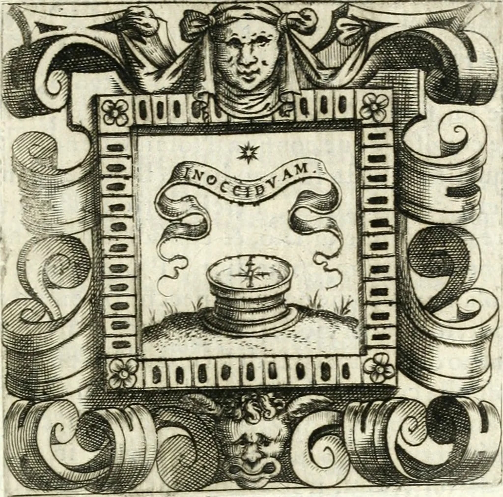 An illustration from Imprese illvstri di diuersi, 1586, leaf 40