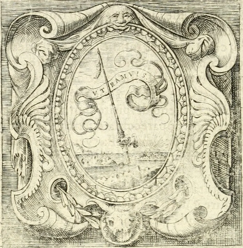 An illustration from Imprese illvstri di diuersi, 1586, leaf 49
