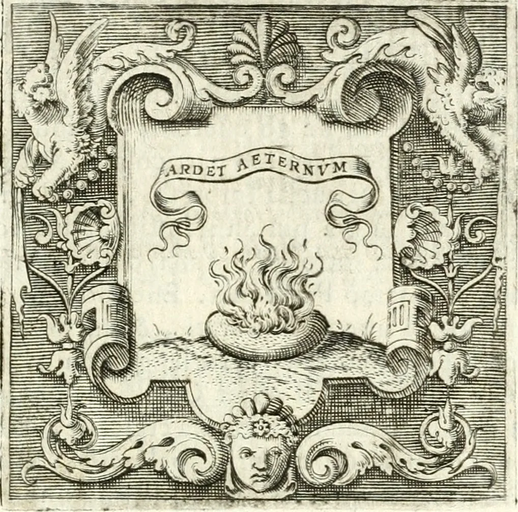 An illustration from Imprese illvstri di diuersi, 1586, leaf 52