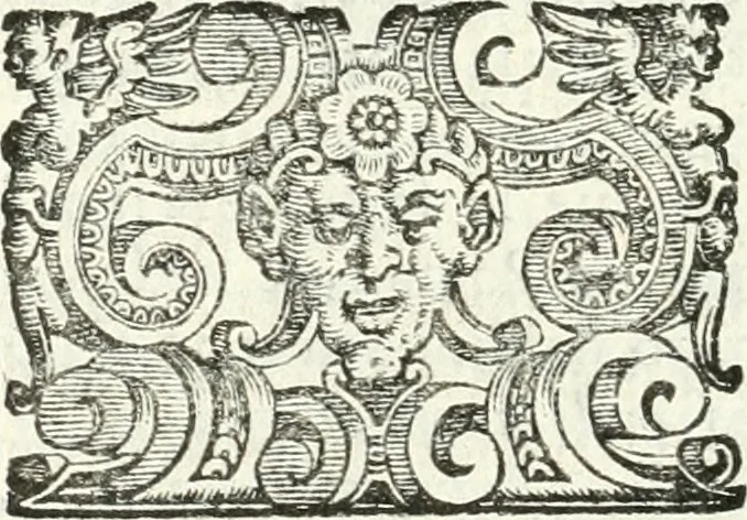 An illustration from Imprese illvstri di diuersi, 1586, leaf 57