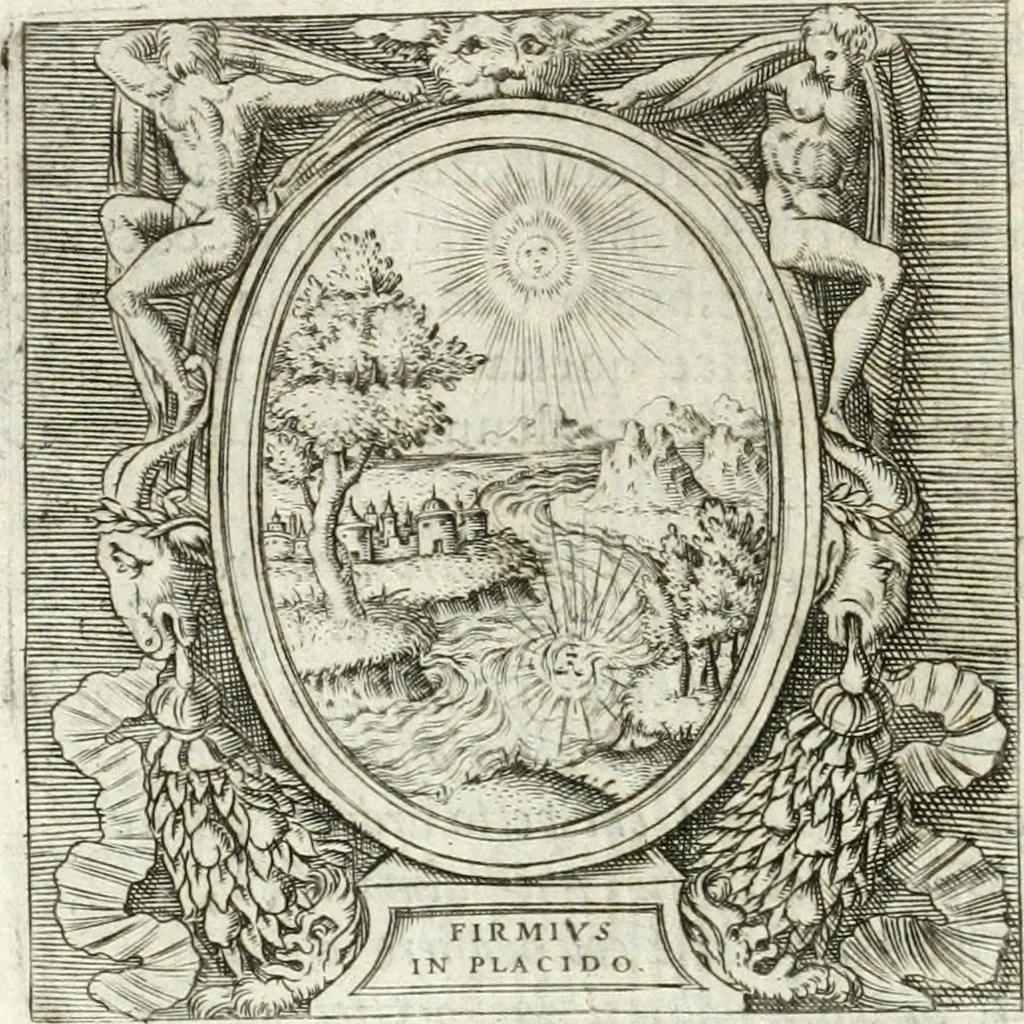 An illustration from Imprese illvstri di diuersi, 1586, leaf 79