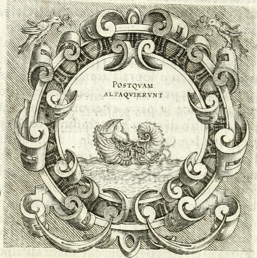 An illustration from Imprese illvstri di diuersi, 1586, leaf 97
