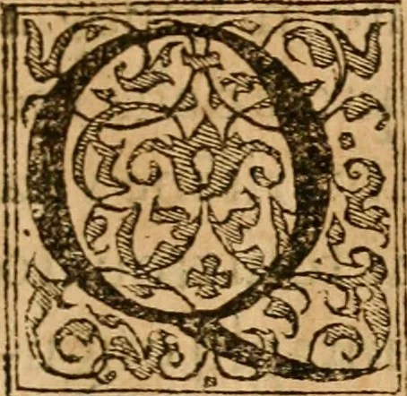An illustration from Dialogo dell'imprese militari et amorose di monsignor Giovio, vescouo di Nocera : con vn ragionamento di messer Lodouico Domenichi nel medesimo soggetto ; con la tavola, 1559, leaf 8