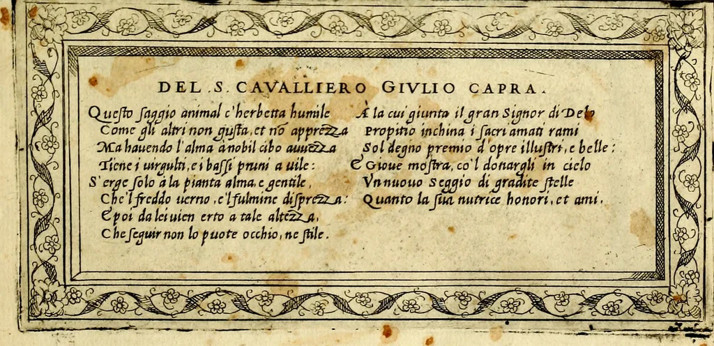 An illustration from Imprese nobili et ingeniose di diversi prencipi, et d'altri personaggi illustri nell'arme et nelle lettere : le quali, col disegno loro estrinseco, dimostrano l'animo, et la buona ò mala fortuna de gli autori loro, 1583, leaf 30