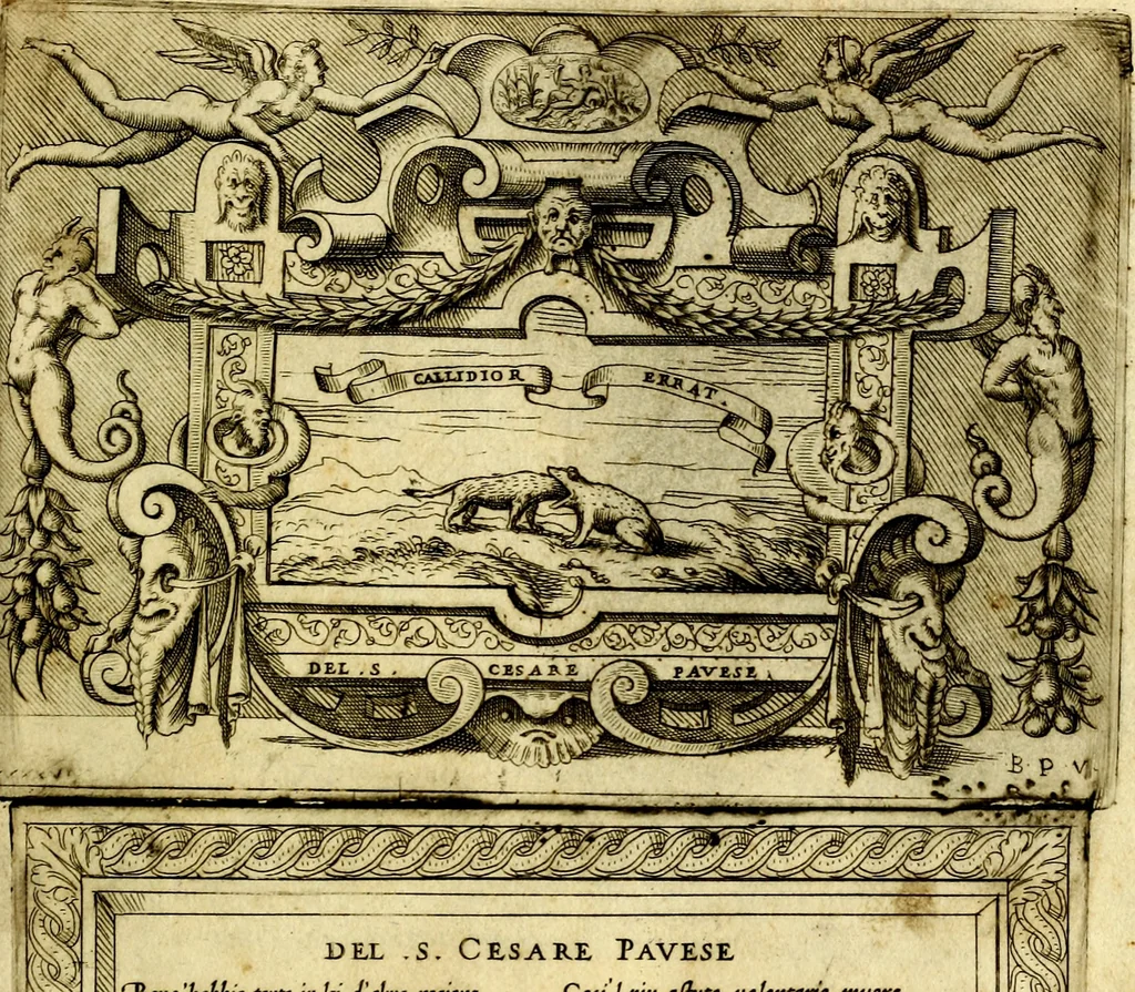 An illustration from Imprese nobili, et ingeniose di diversi prencipi et d'altri personnagi illustri : nell'arme et nelle lettere : le quali, col disegno loro estrinseco, dimostrano l'animo, et la buona o mala fortuna de gli autori loro, 1578, leaf 40