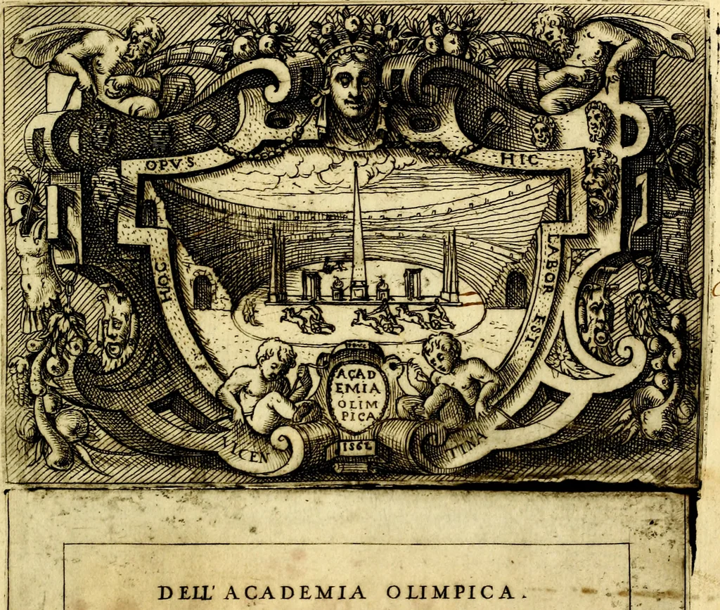 An illustration from Imprese nobili, et ingeniose di diversi prencipi et d'altri personnagi illustri : nell'arme et nelle lettere : le quali, col disegno loro estrinseco, dimostrano l'animo, et la buona o mala fortuna de gli autori loro, 1578, leaf 52